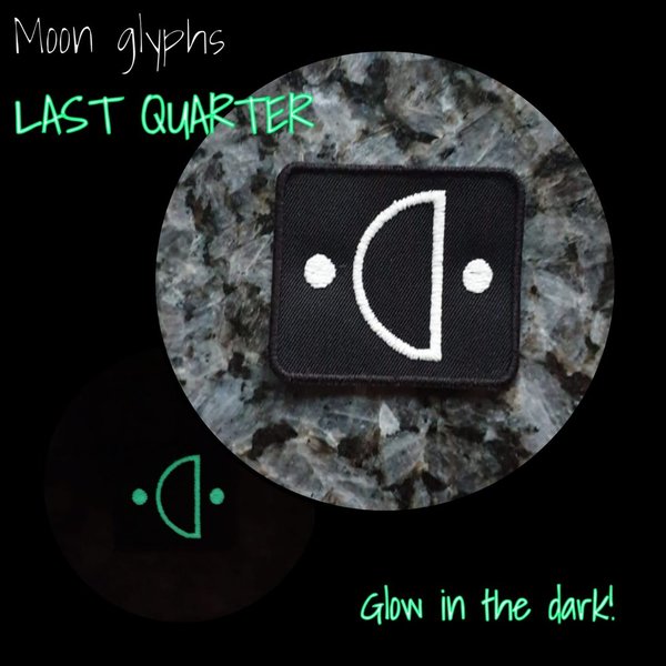 Moon glyphs - Last Quarter